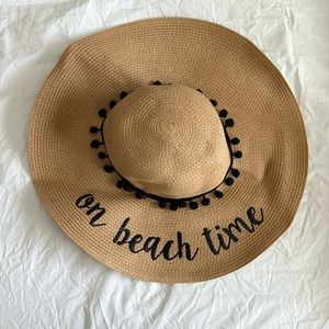Wide Brim Beach Hat